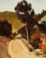 Camino en Provenza Paul Cezanne